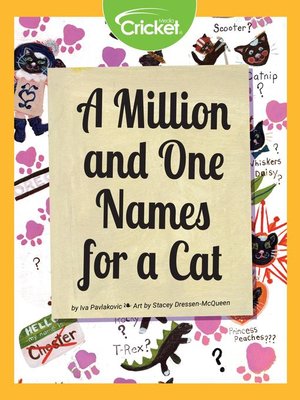 cover image of A Million and One Names for a Cat